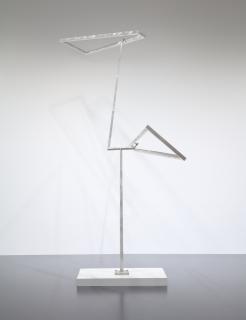 George Rickey - Open Trapezoids Excentric One Up One Down V