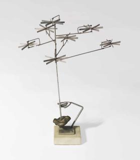 George Rickey - Seven Rotors With Bronze