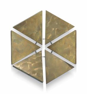 George Rickey - Six Triangles in a Hexagon