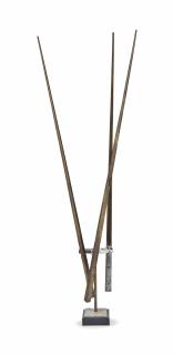 George Rickey - Three Lines Vertical Bronze