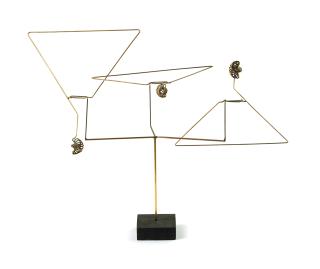 George Rickey - Three Triangles with Spirals