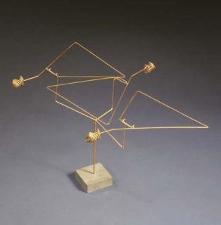 George Rickey - Three Triangles with Spirals