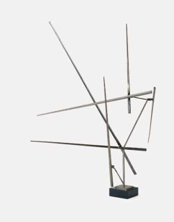 George Rickey - Triangular Theme - Six Moving Lines