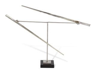 George Rickey - Two Lines in a \'T\'