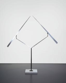 George Rickey - Two Lines Oblique, Conical Path