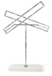 George Rickey - Two Open Rectangles Horizontal Iii