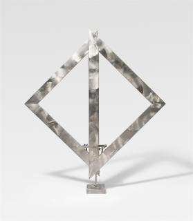 George Rickey - Two Open Triangles Up IV