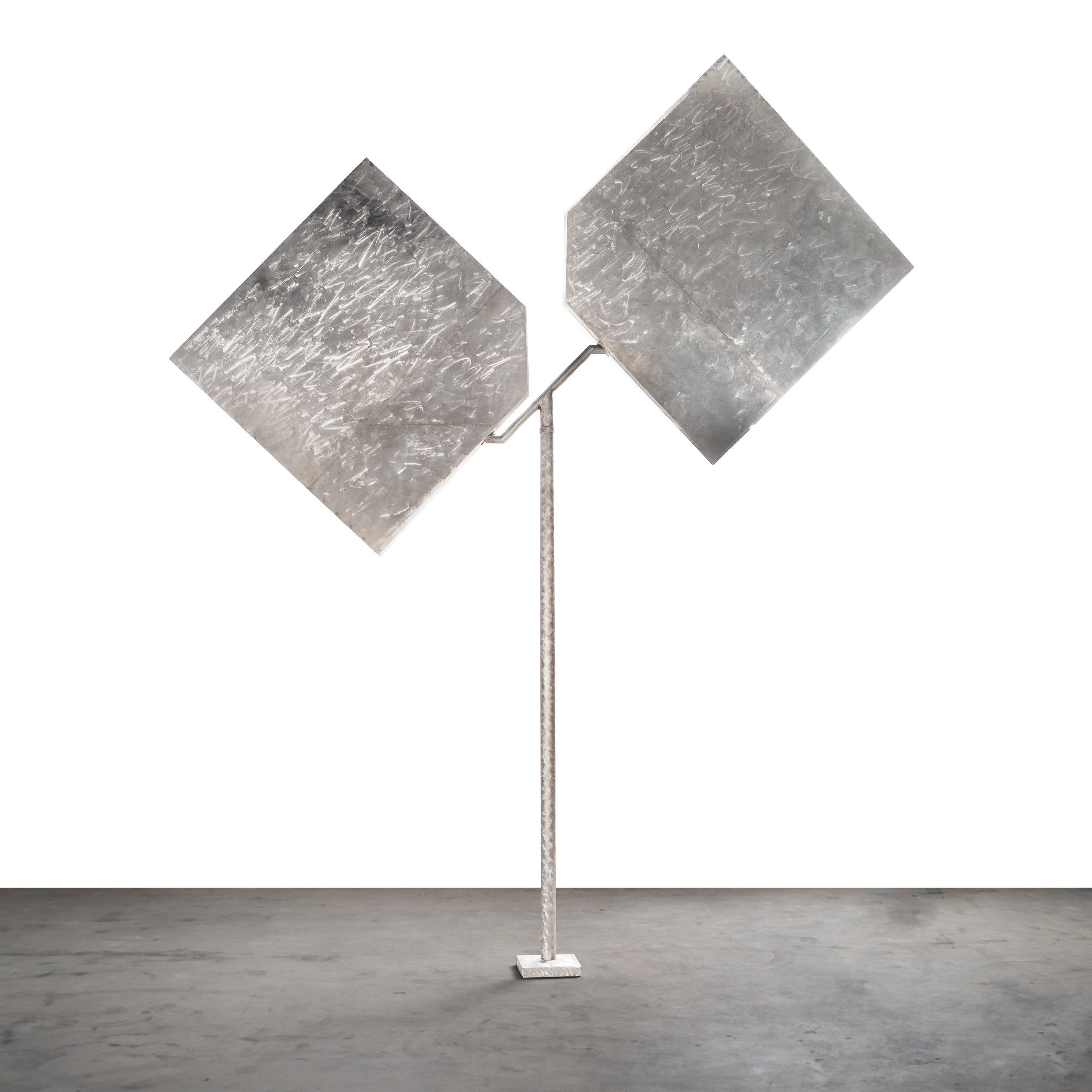 George Rickey - Two Planes Vertical - Diagonal II, 1968-69