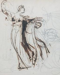 George Romney - A female muse