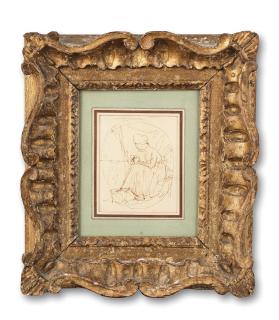 George Romney - A sketch for Serena