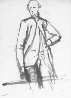 George Romney - A Three-Quarter-Length Study of A Gentleman