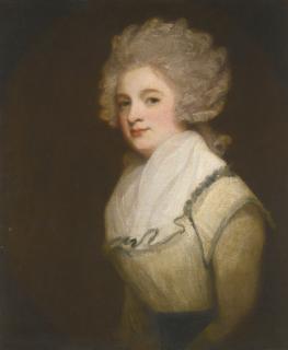 George Romney - Portrait Of A Lady, Possibly Frances, Countess Of Eglinton (B. 1762)