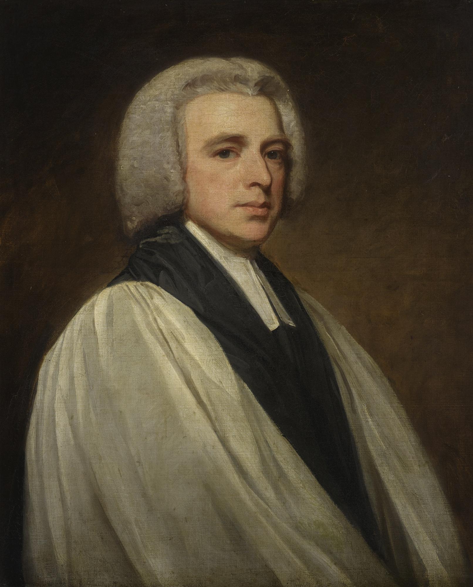 George Romney - Portrait Of Dr Beilby Porteous (1731-1808), Bishop Of London
