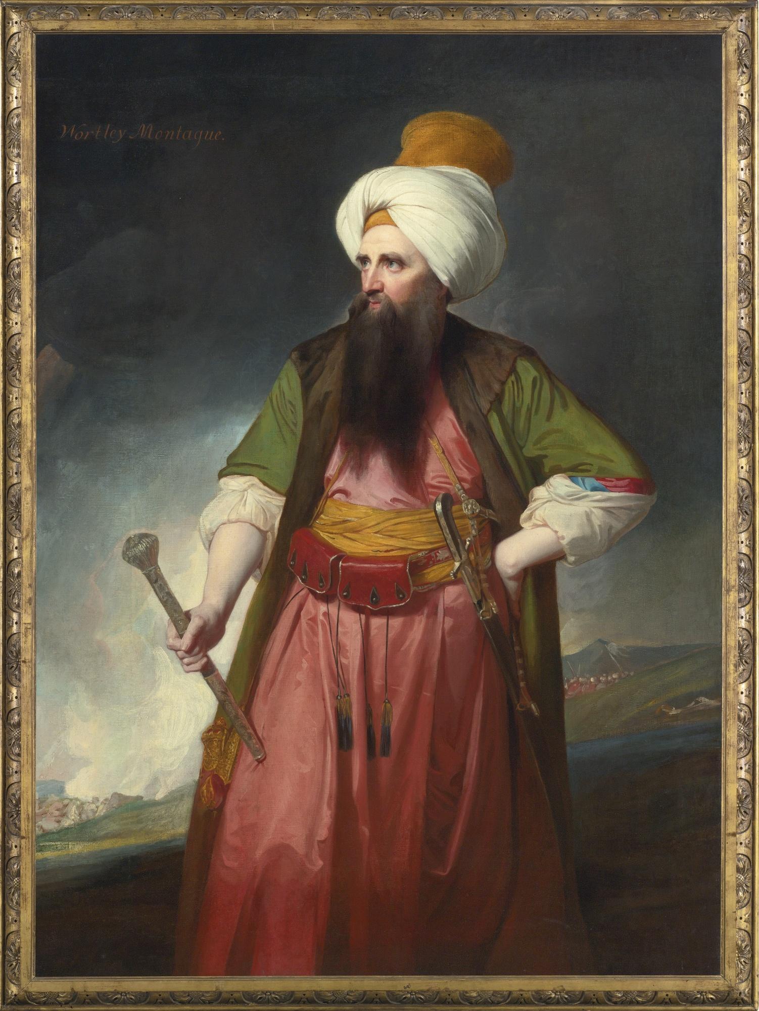 George Romney - Portrait Of Edward Wortley Montagu (1713–1776)