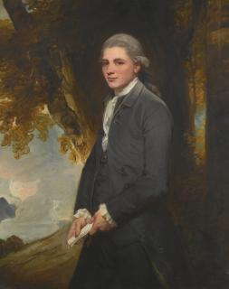 George Romney - Portrait Of John Redhead (D. 1780)