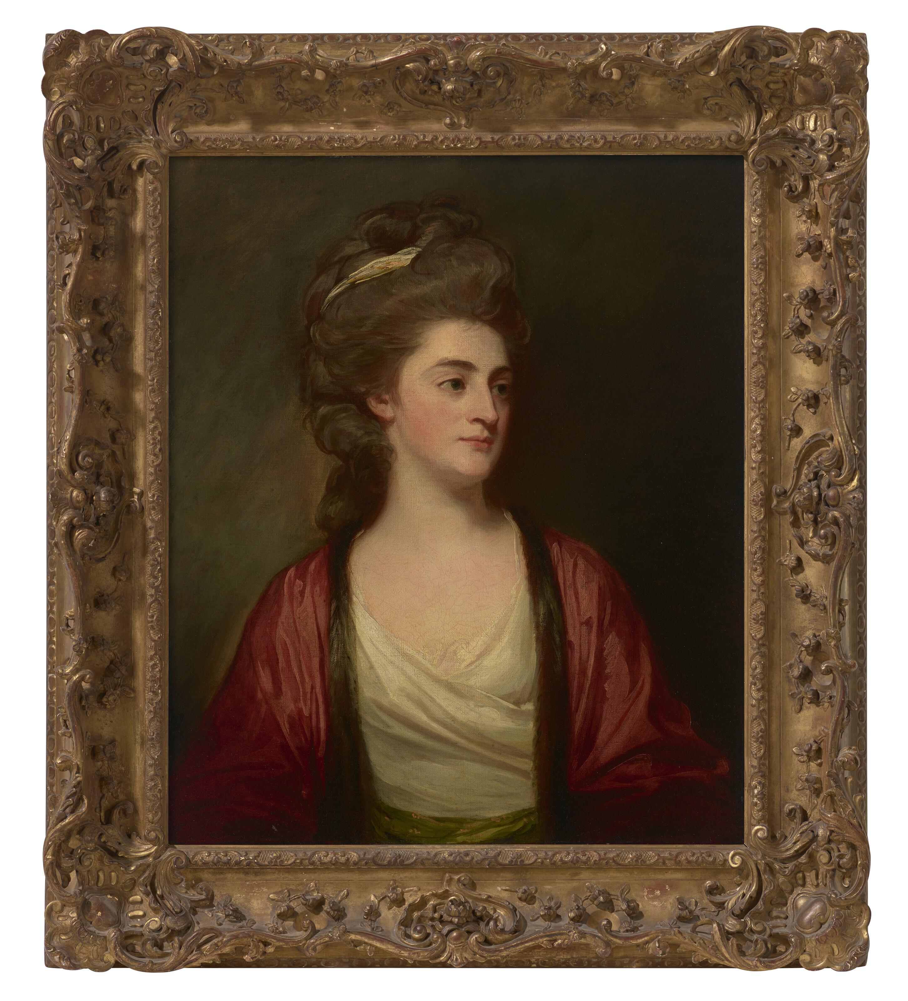 George Romney - Portrait of Lady Alicia Wedderburn, née Dundas (1754-1831), half-length
