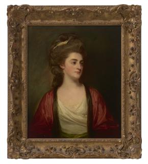 George Romney - Portrait of Lady Alicia Wedderburn, née Dundas (1754-1831), half-length