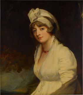 George Romney - Portrait of Lady Georgina Buckley (1766-1832), née West