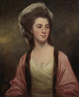 George Romney - Portrait Of Margaret Porteous (Née Hodgson), Wife Of The Bishop Of London