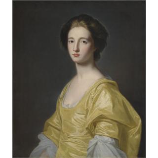 George Romney - Portrait Of Mary Wilson (1746-1820)