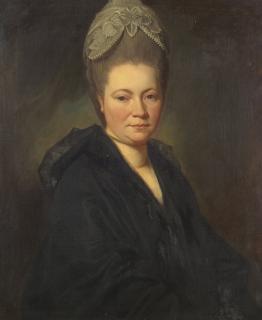 George Romney - Portrait Of Mrs. Marie-Jean Gomm