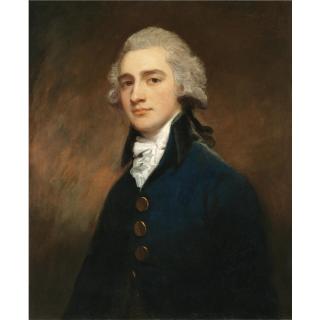 George Romney - Portrait Of Sir George Gunning Bt (1753-1825)