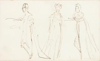 George Romney - Study for figures