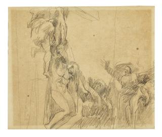 George Romney - The Descent from the Cross