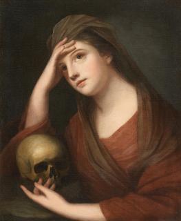 George Romney - The Penitent Magdalene