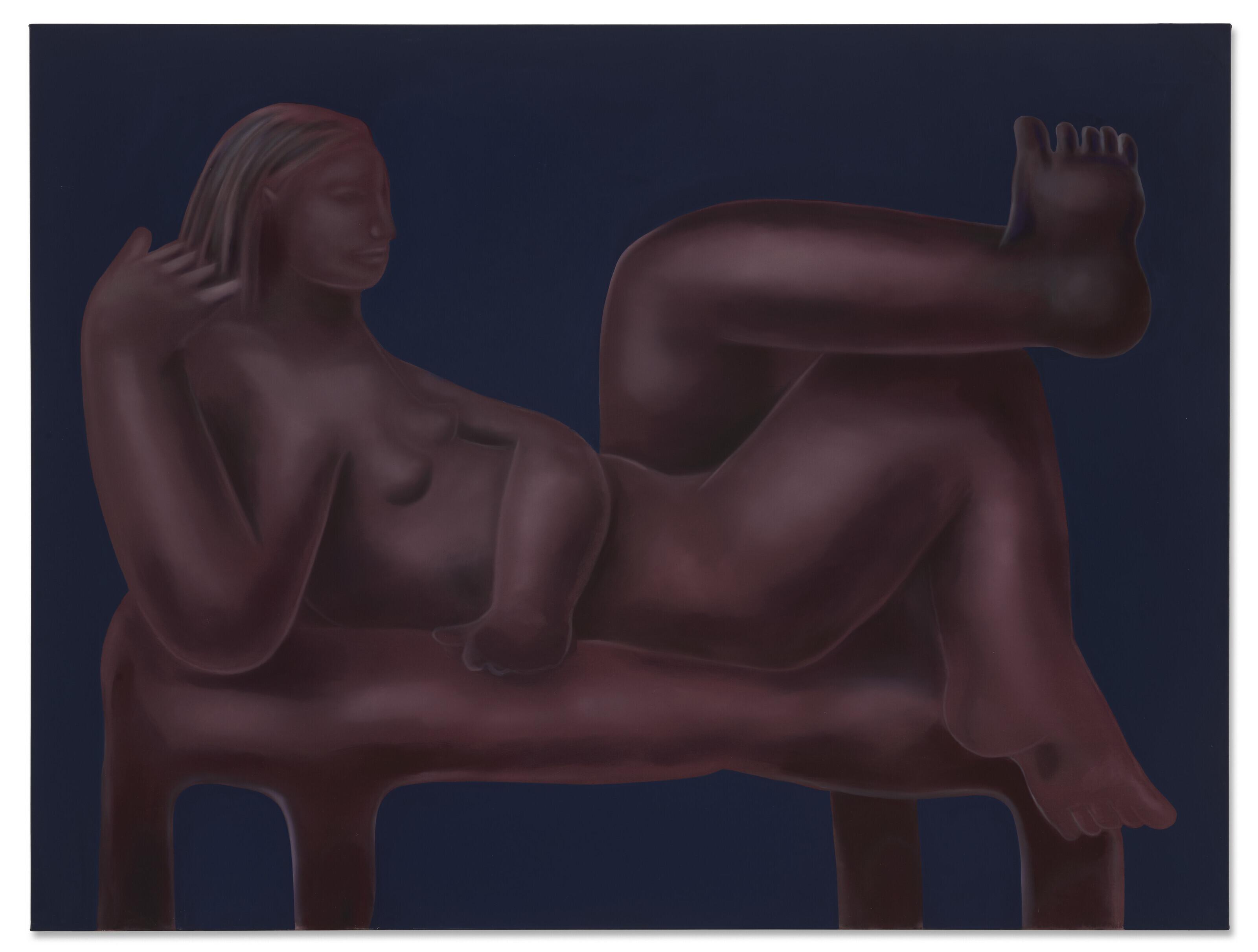 George Rouy - Looking At Me Through Gaps Of Her Toes