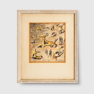 George Russell Drysdale - Shapes for Textile Designs