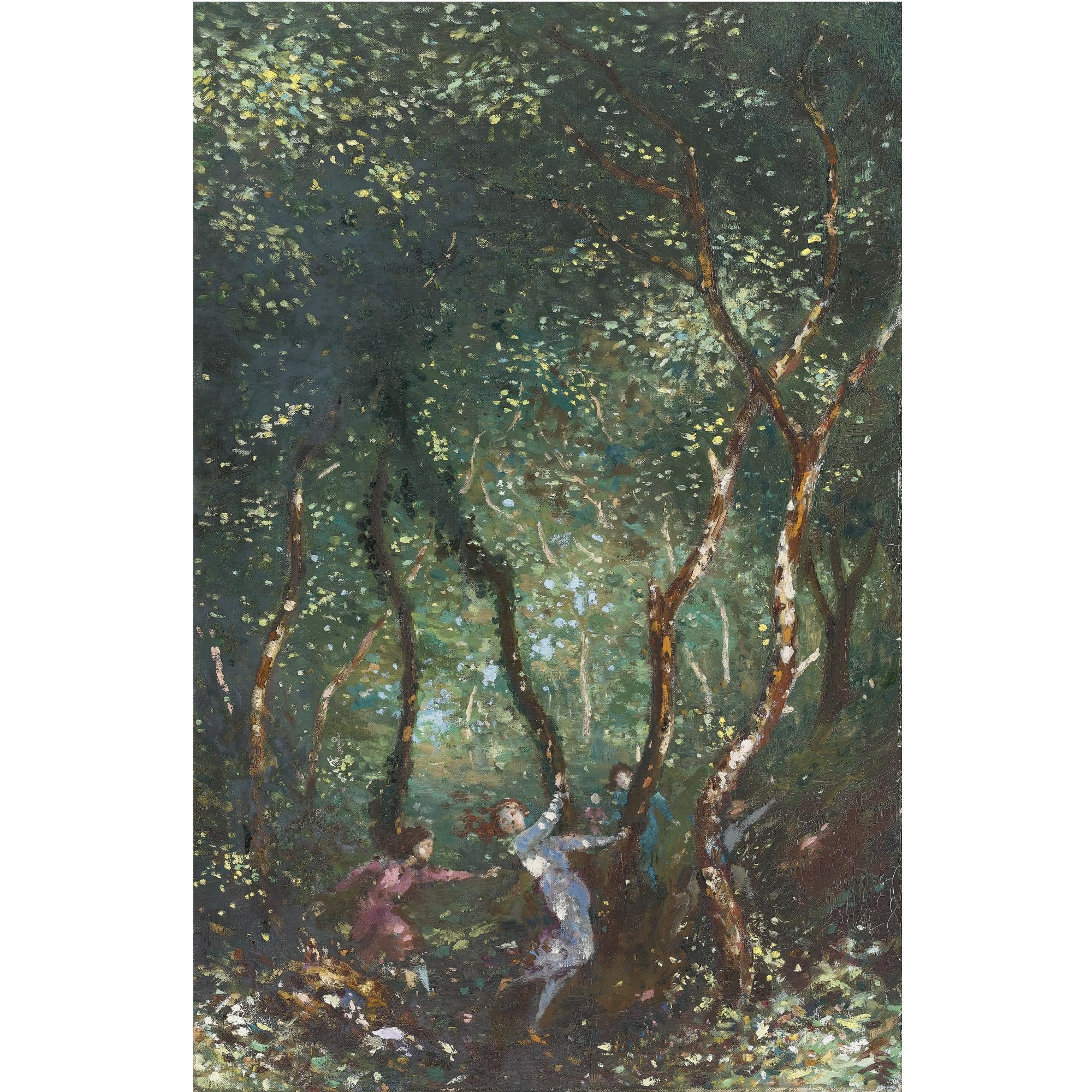 George Russell - Figures Dancing In The Woods