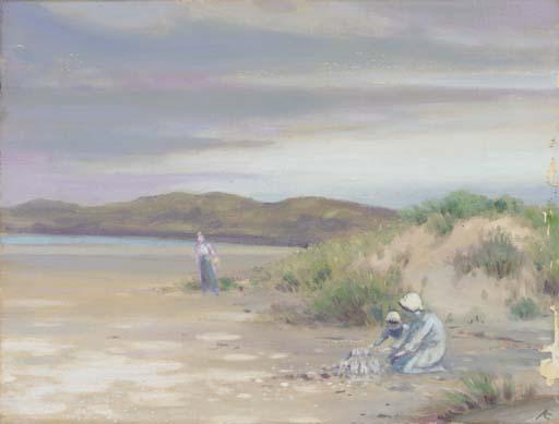 George Russell - On the seashore