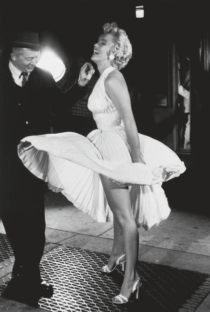 George S. Zimbel - Shooting The Seven Year Itch with Billy Wilder, New York, 1954