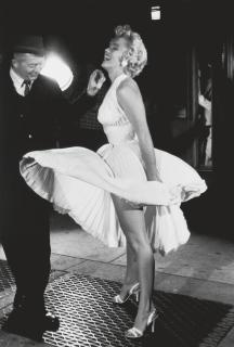 George S. Zimbel - Shooting The Seven Year Itch with Billy Wilder, New York, 1954