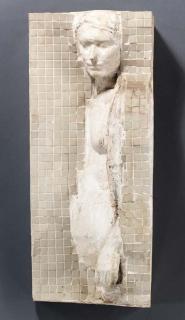 George Segal - Girl Emerging from Tile Wall