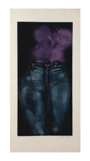 George Segal - Girl in Violet Shirt: Front View