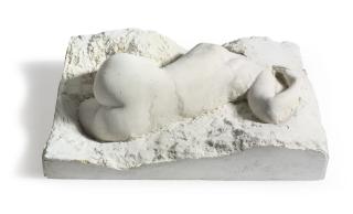 George Segal - Plunging Girl: A Bas-Relief