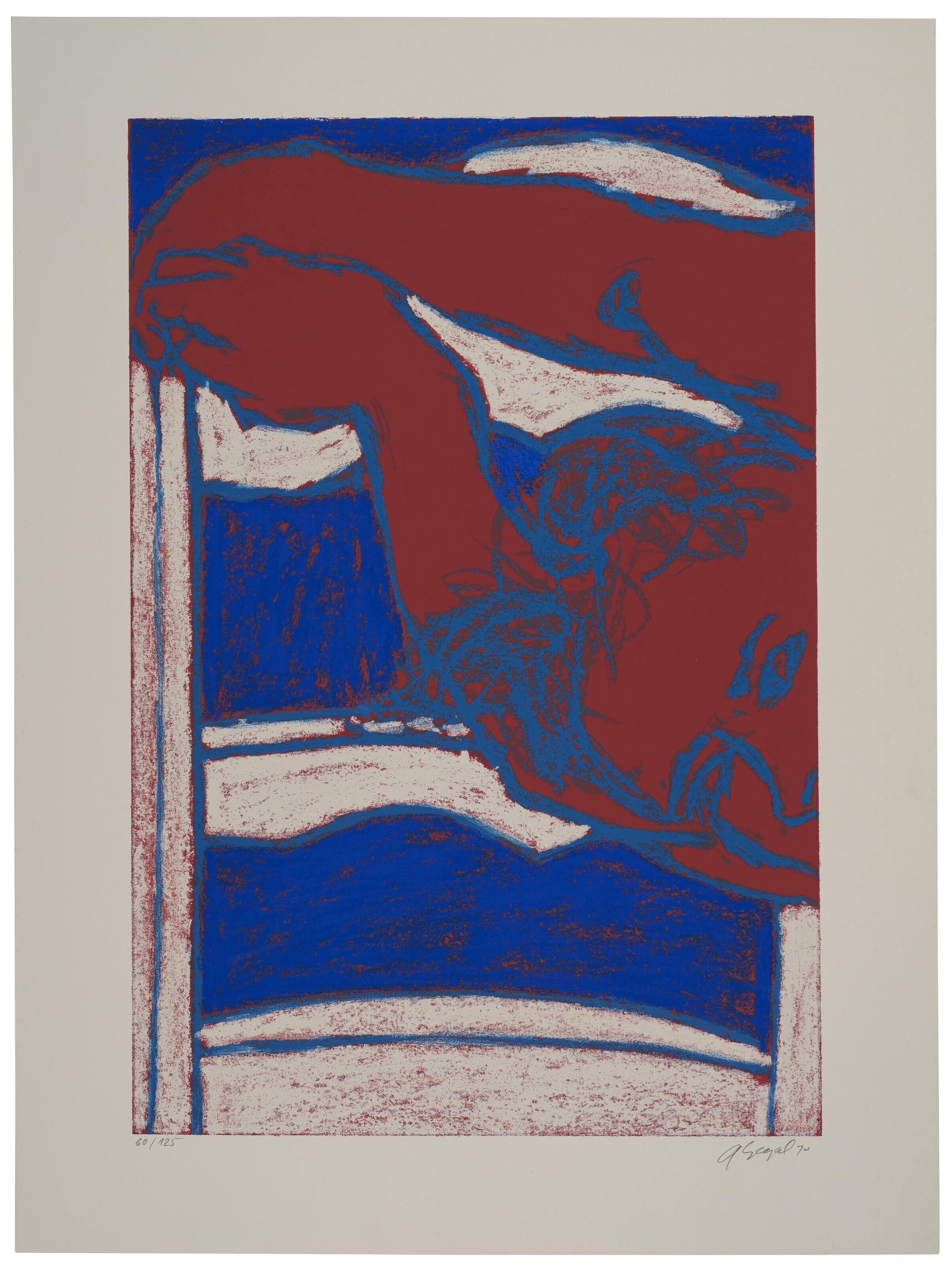 George Segal - Six Serigraphs: two prints