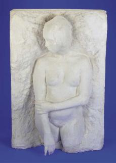 George Segal - Standing Girl Looking Right