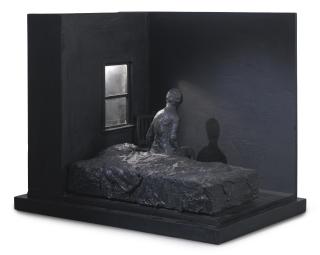 George Segal - Woman Sitting On Bed