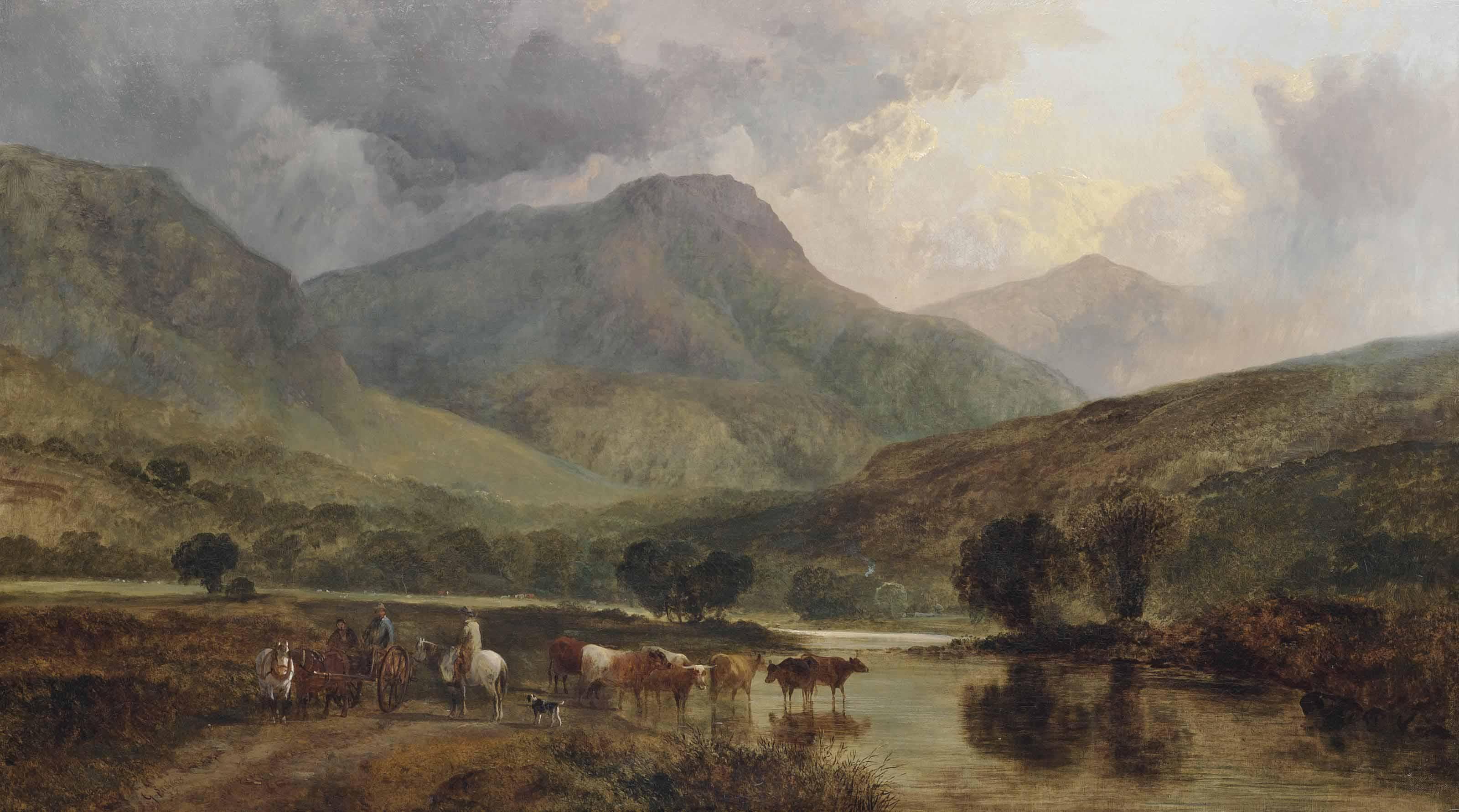 George Shalders - A Cooling Stream In Connemara