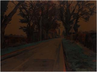 George Shaw - Study for the Painter on the Road V