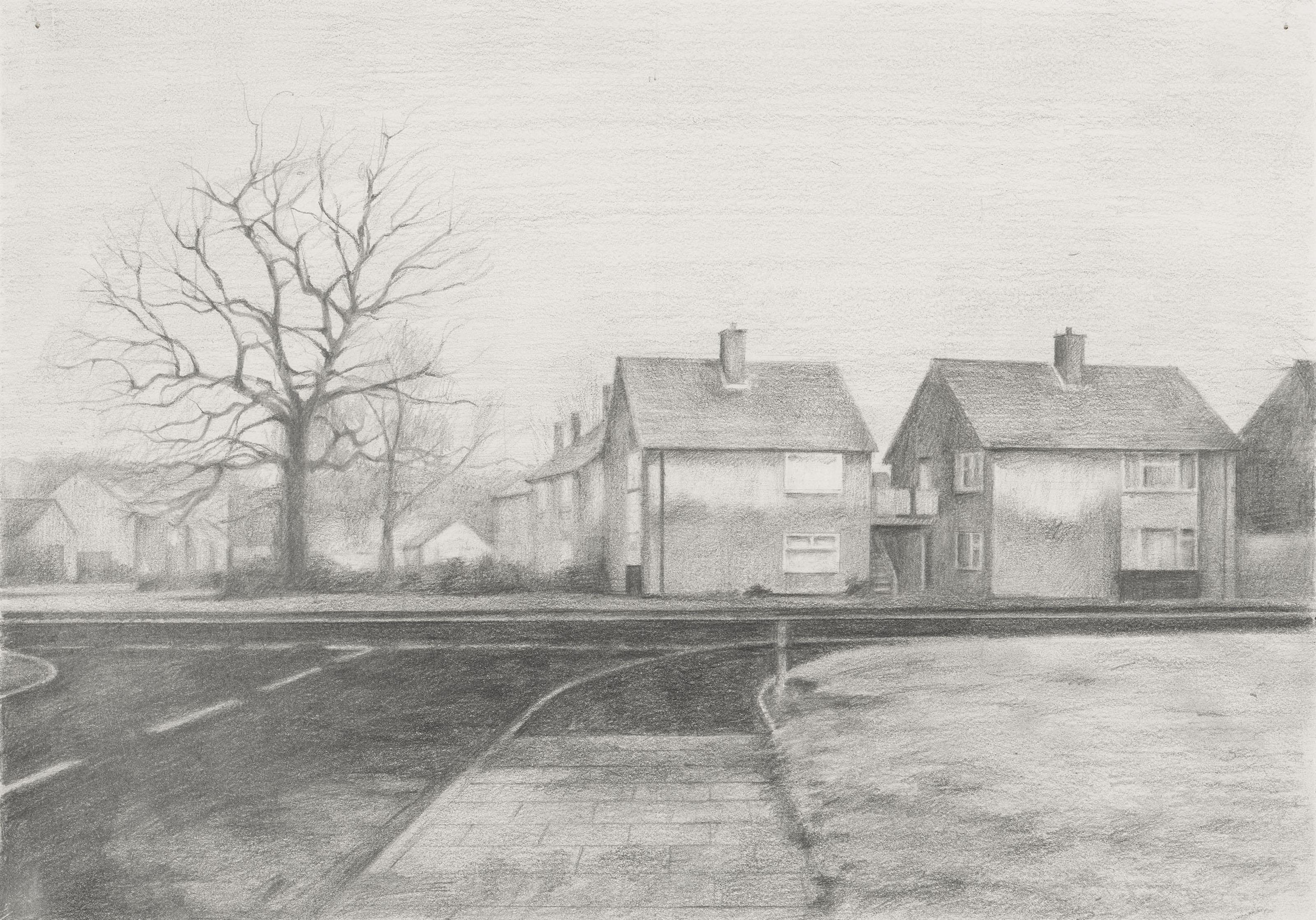 George Shaw - Untitled 17 (Ash Wednesday 7.00 am)