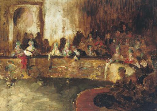 George Sheringham - At the theatre