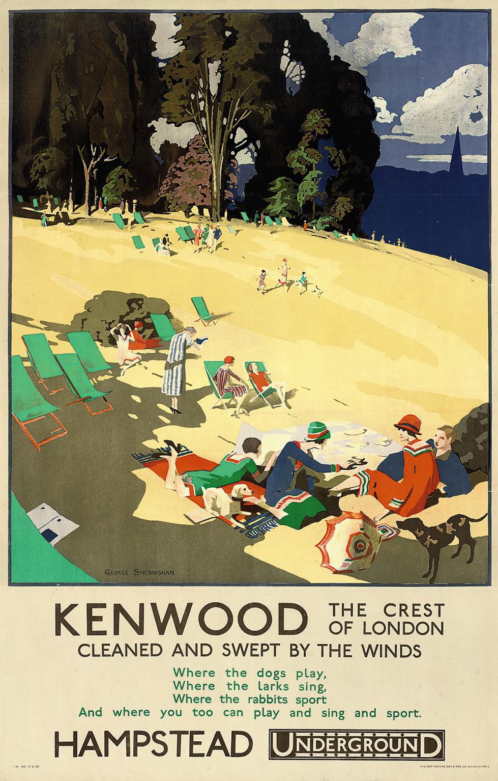 George Sheringham - Kenwood, Hampstead