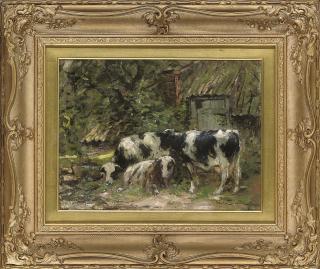 George Smith, R.S.A. - The courtyard