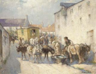 George Smith - Arrival at the Fair