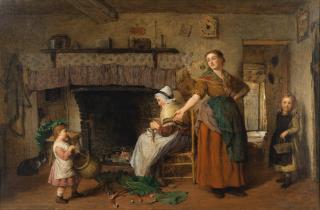 George Smith - Preparing Rhubarb
