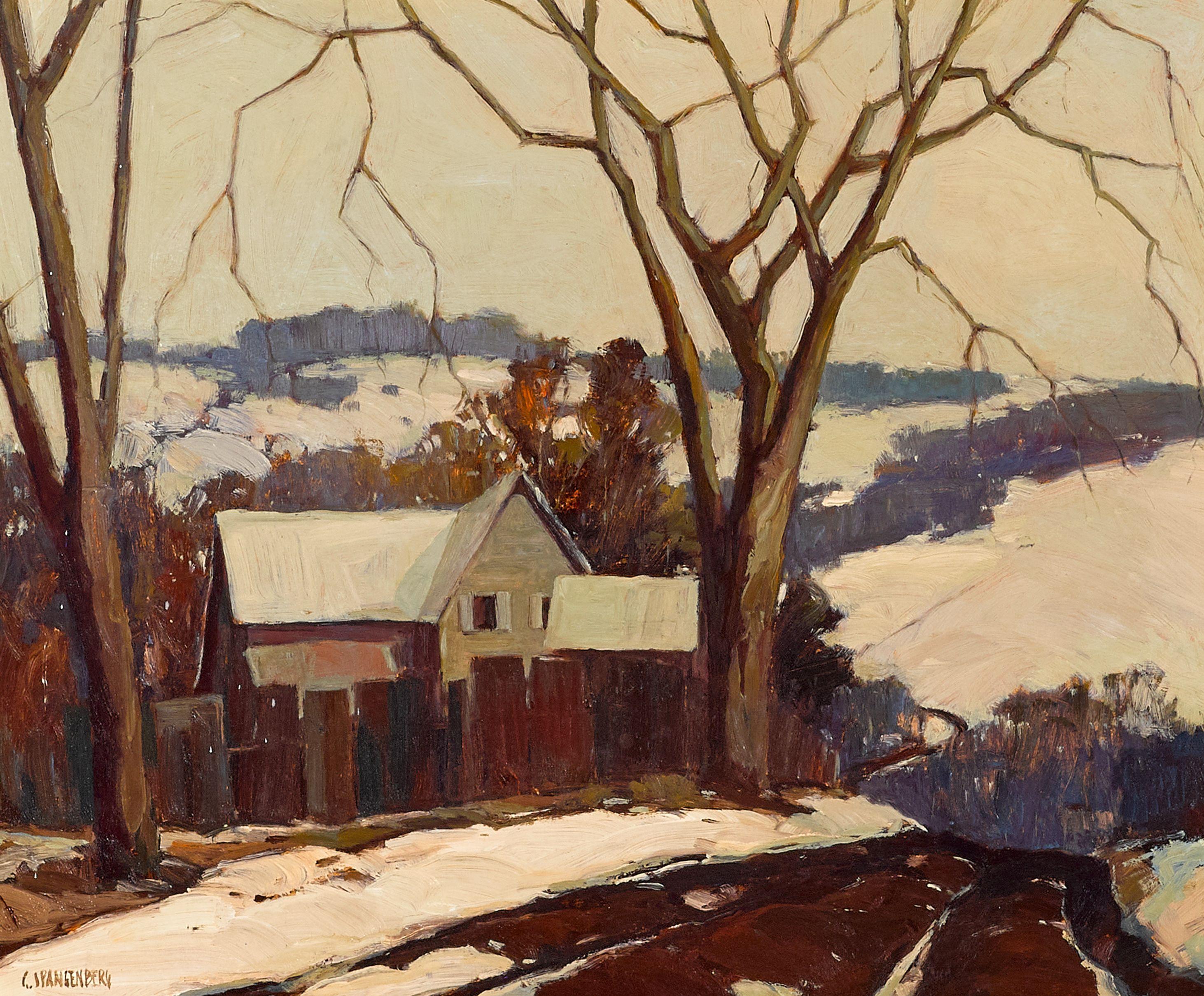 George Spangenberg - Early Snowfall, Cuyamaca, Calif.